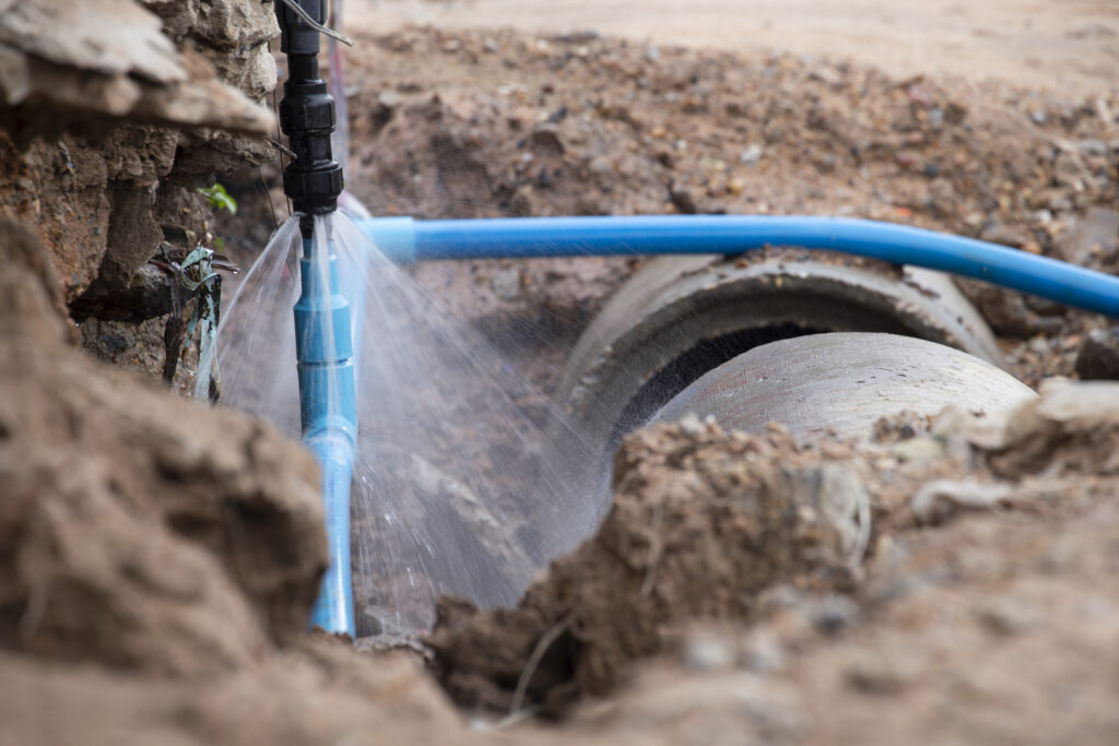 Water Line Repair in Brighton