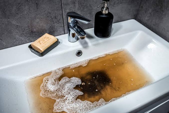 Bathroom sink clog